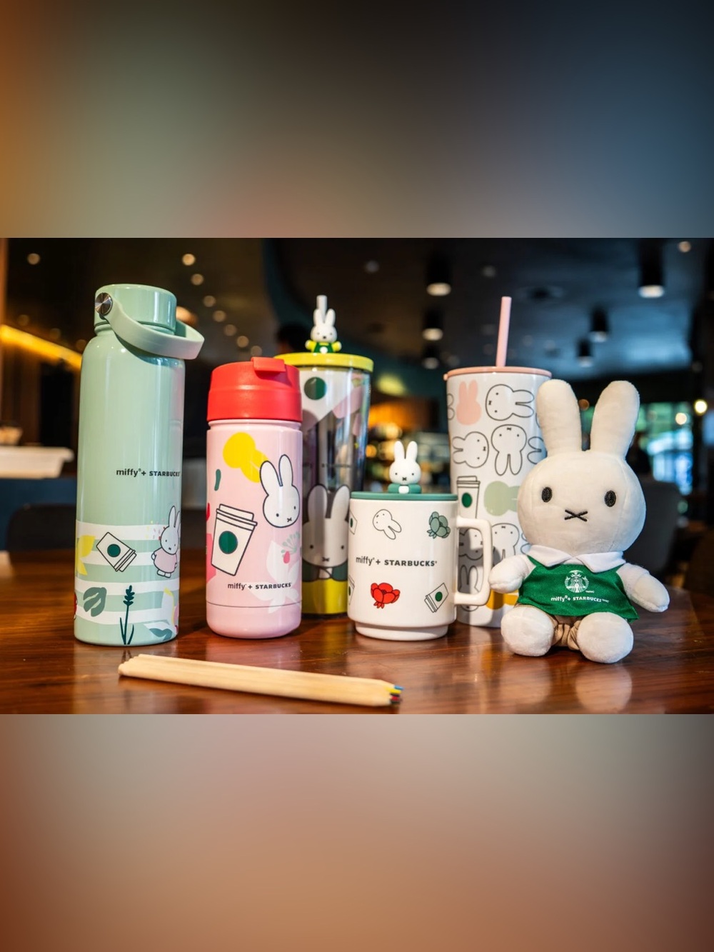Starbucks Miffy Collection